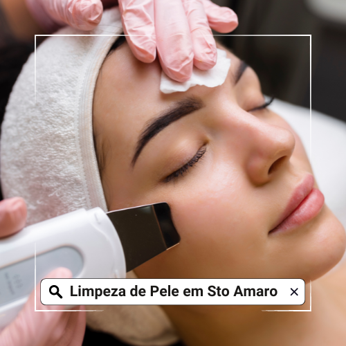 Limpeza de Pele em Santo Amaro